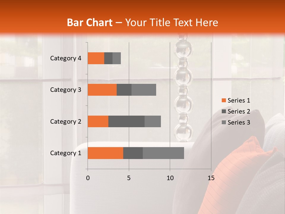 Living Room Domestic Home PowerPoint Template