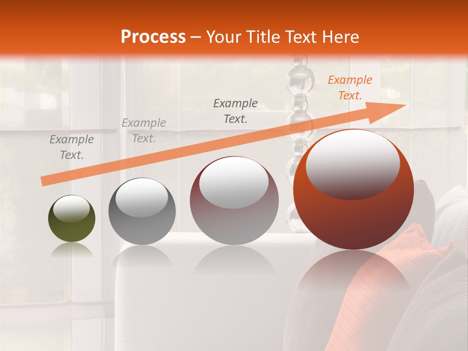 Living Room Domestic Home PowerPoint Template