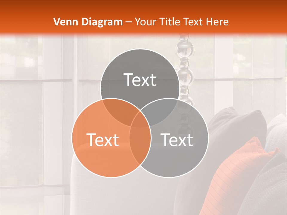 Living Room Domestic Home PowerPoint Template