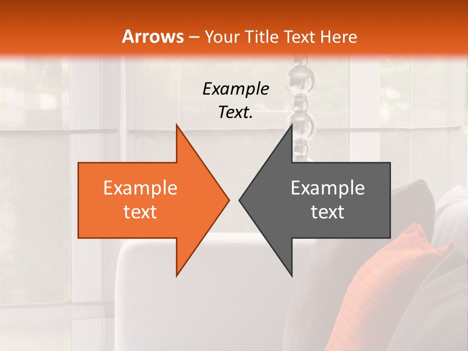 Living Room Domestic Home PowerPoint Template