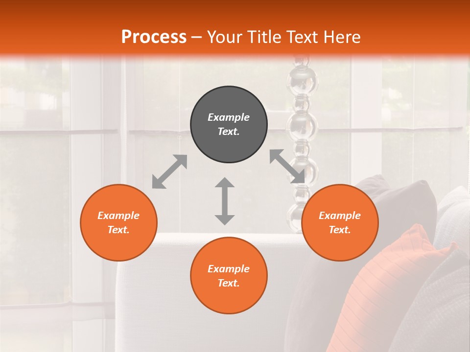 Living Room Domestic Home PowerPoint Template