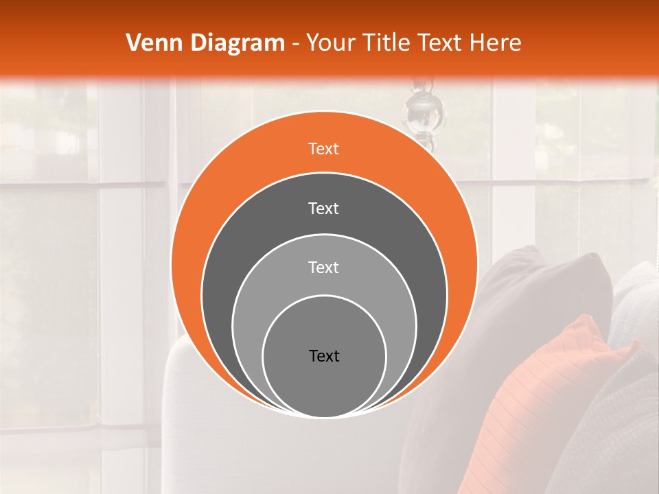 Living Room Domestic Home PowerPoint Template