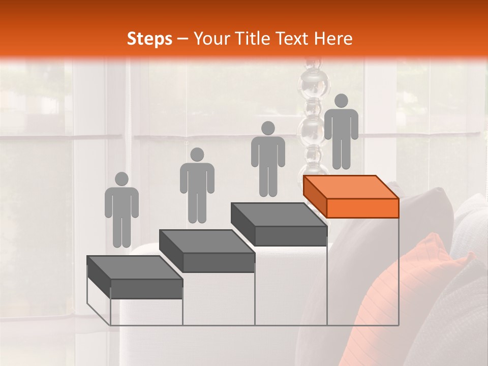 Living Room Domestic Home PowerPoint Template