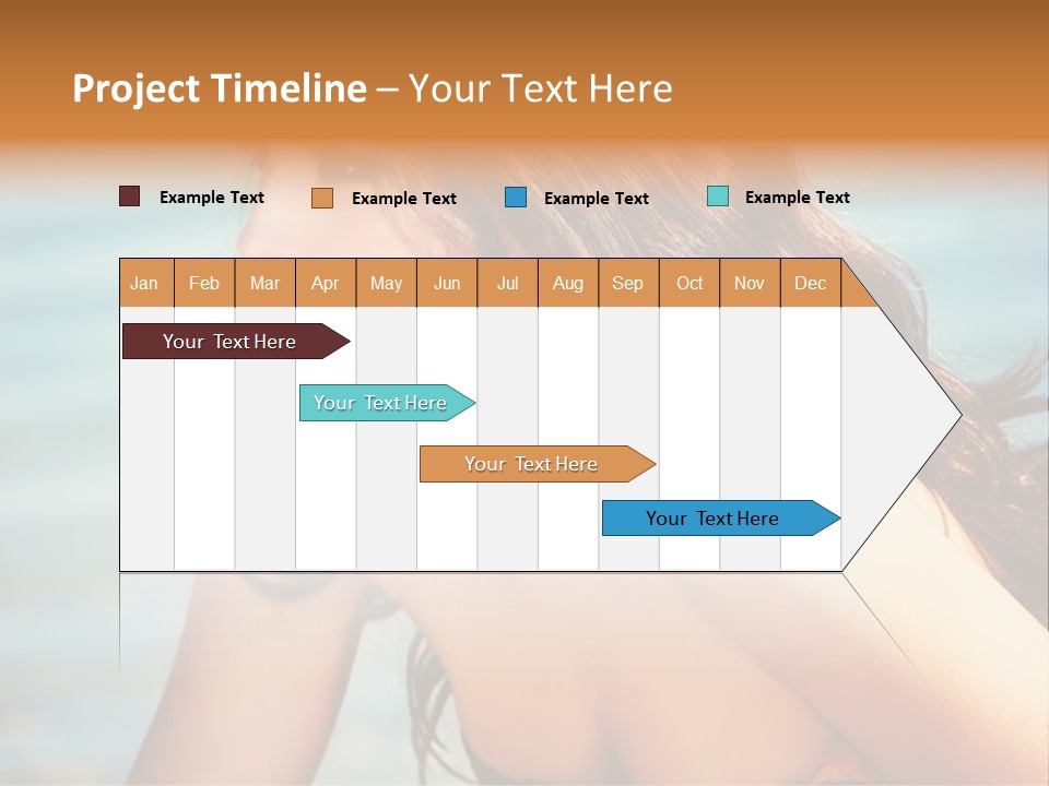 Modern Attractive Female PowerPoint Template