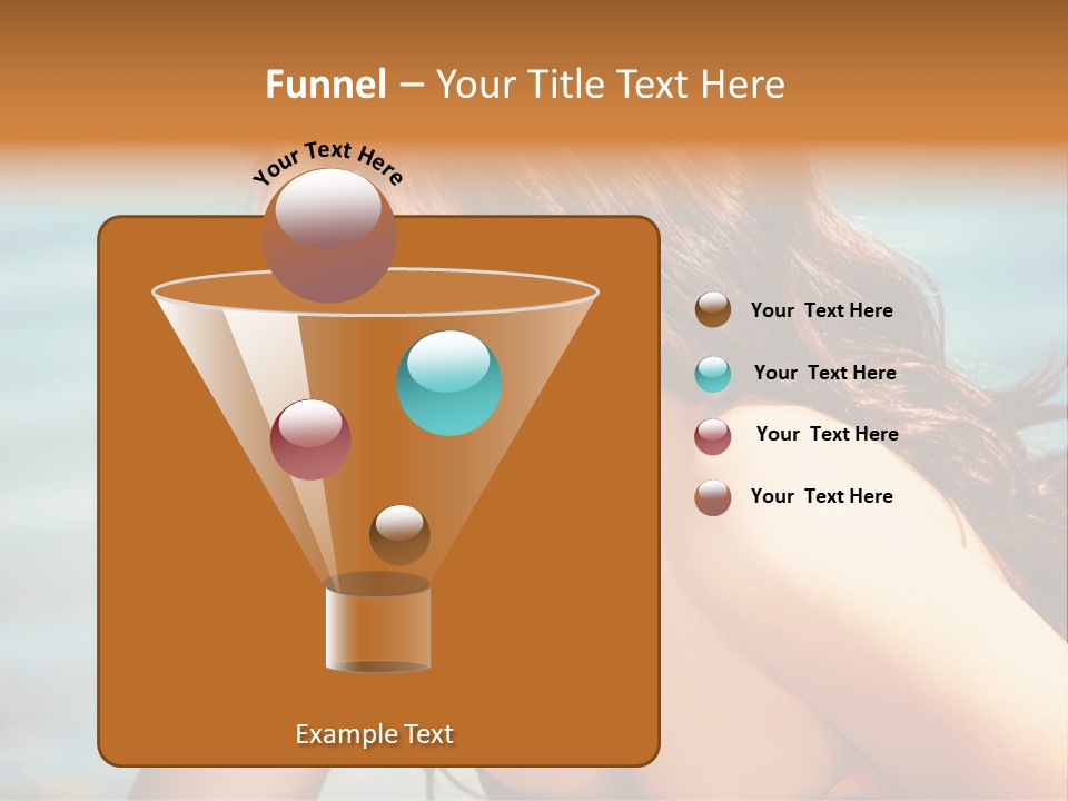 Modern Attractive Female PowerPoint Template