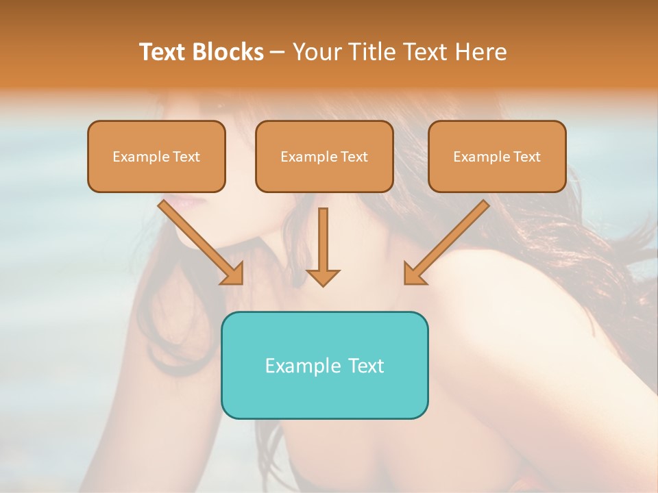 Modern Attractive Female PowerPoint Template