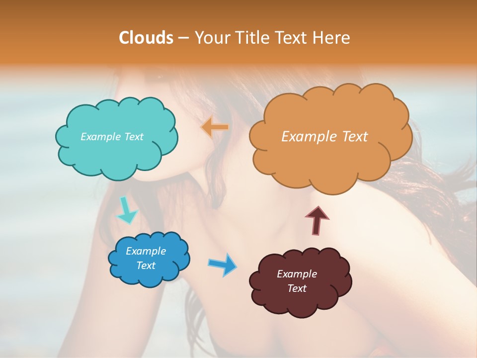 Modern Attractive Female PowerPoint Template