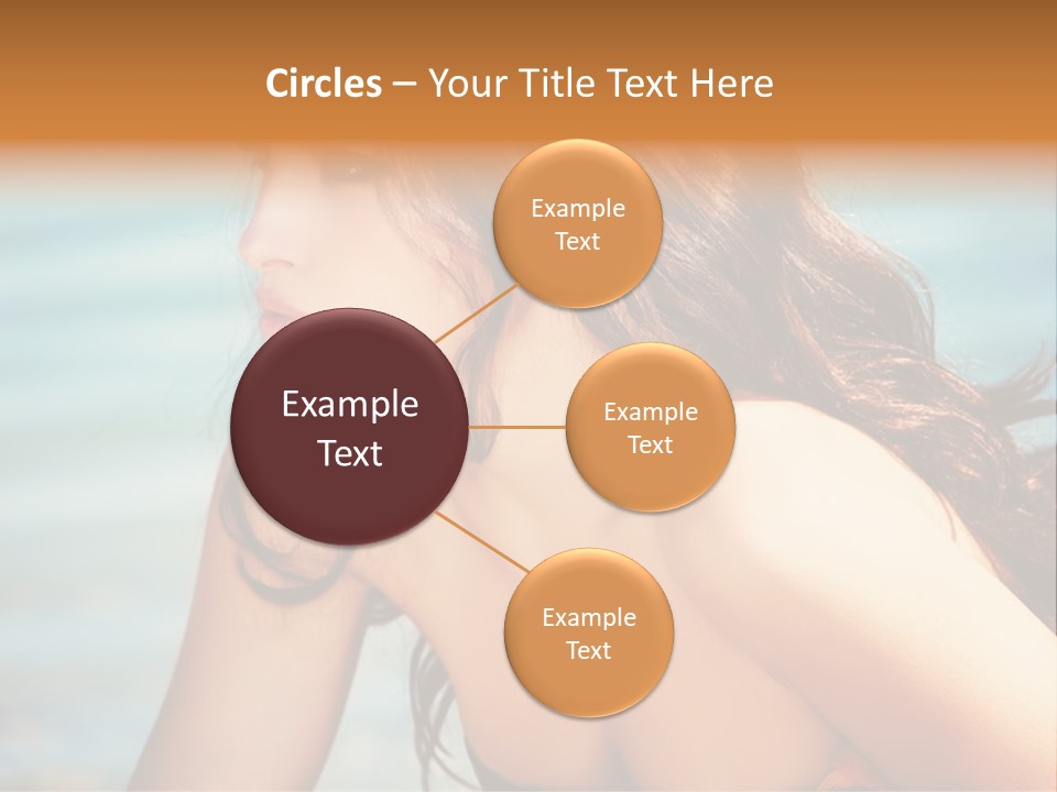 Modern Attractive Female PowerPoint Template