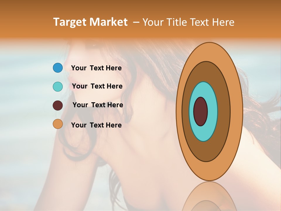 Modern Attractive Female PowerPoint Template