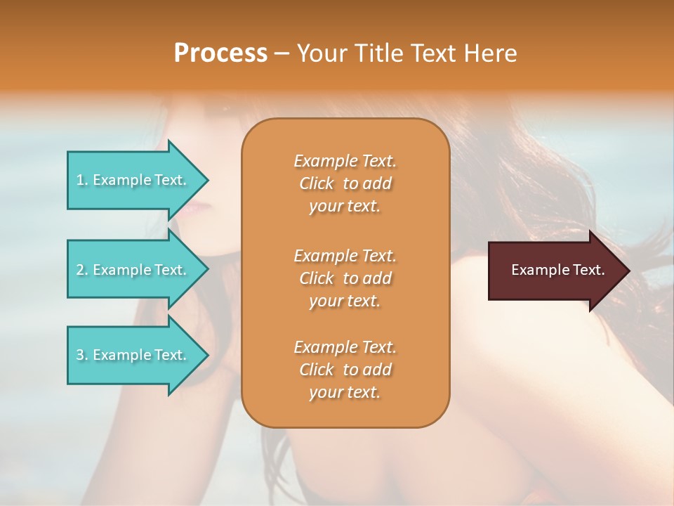 Modern Attractive Female PowerPoint Template