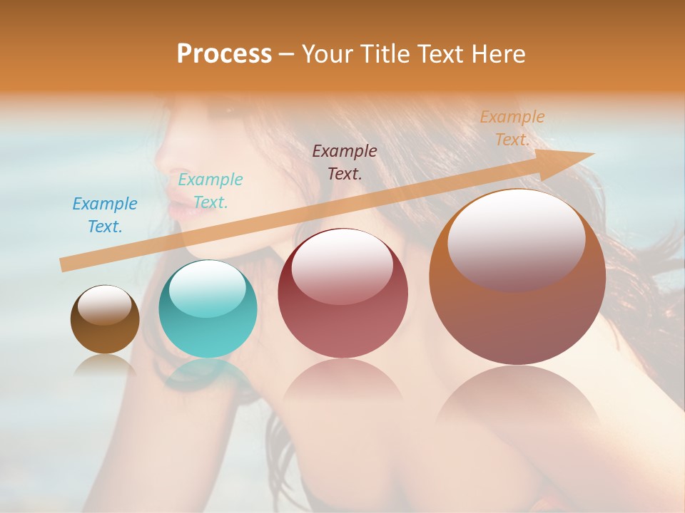 Modern Attractive Female PowerPoint Template