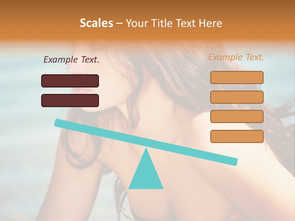 Modern Attractive Female PowerPoint Template