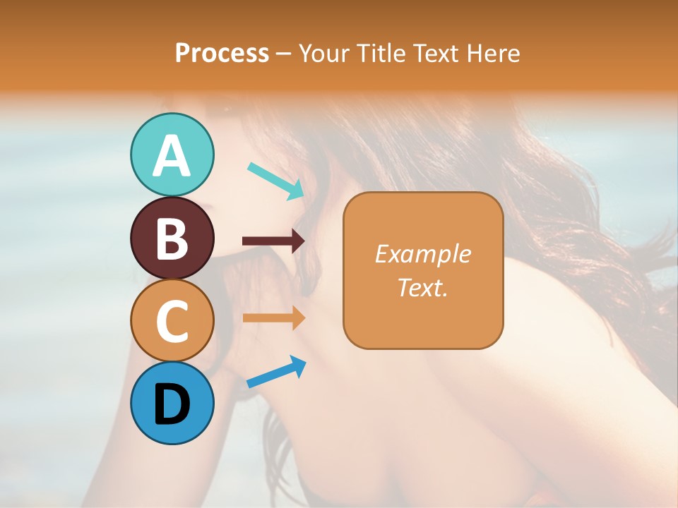 Modern Attractive Female PowerPoint Template