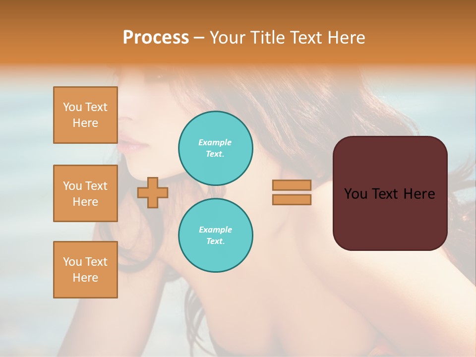 Modern Attractive Female PowerPoint Template