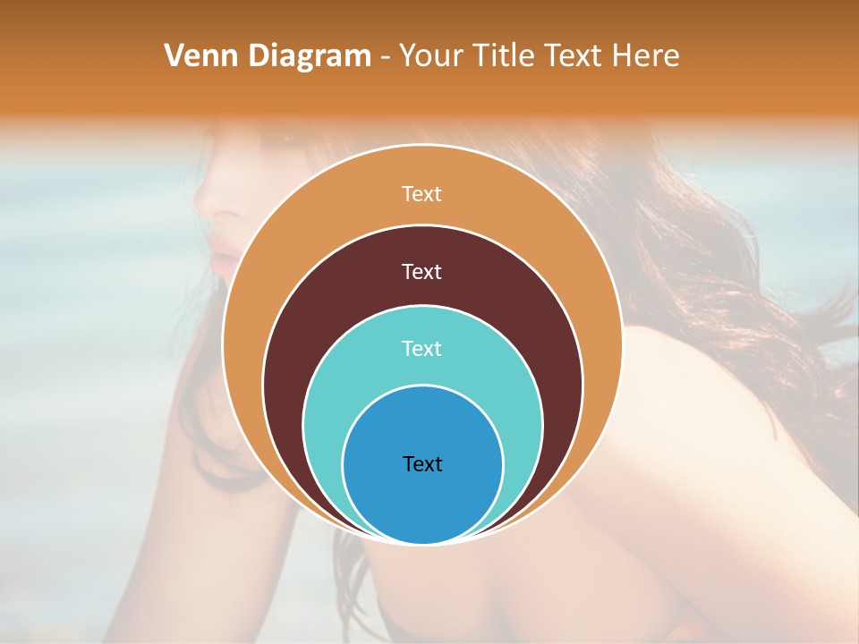 Modern Attractive Female PowerPoint Template