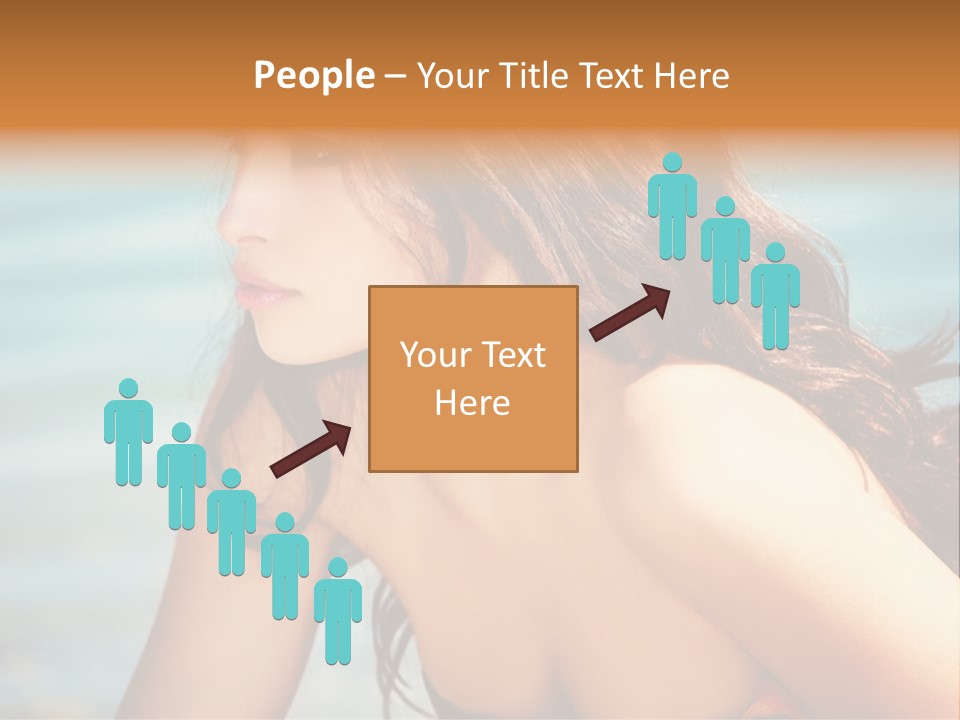 Modern Attractive Female PowerPoint Template