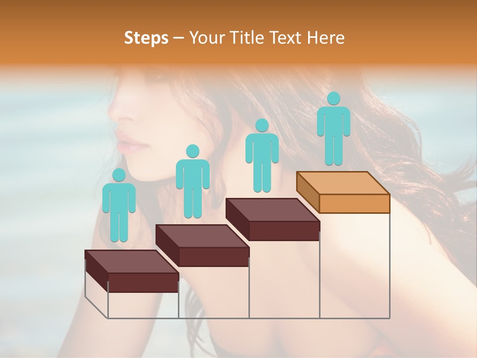 Modern Attractive Female PowerPoint Template