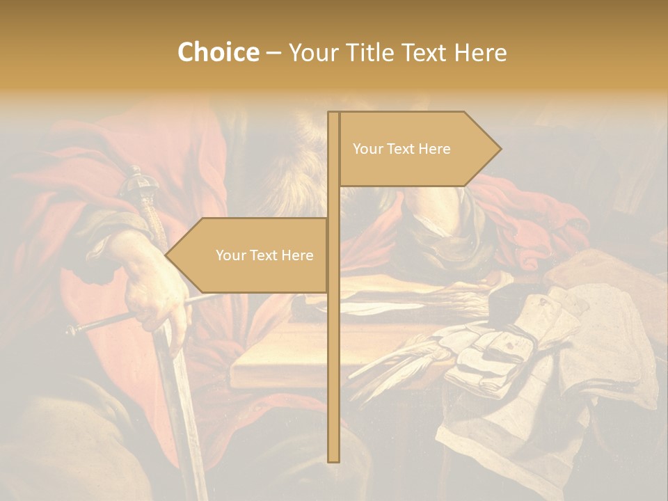 Saint France Church PowerPoint Template