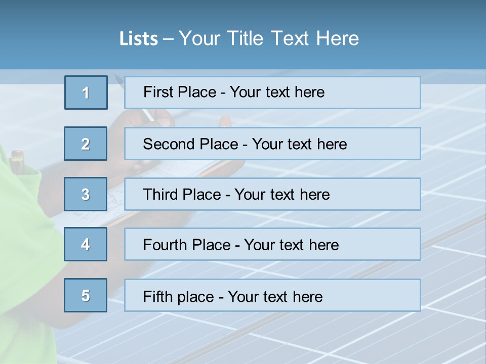Pen Paper Nature PowerPoint Template