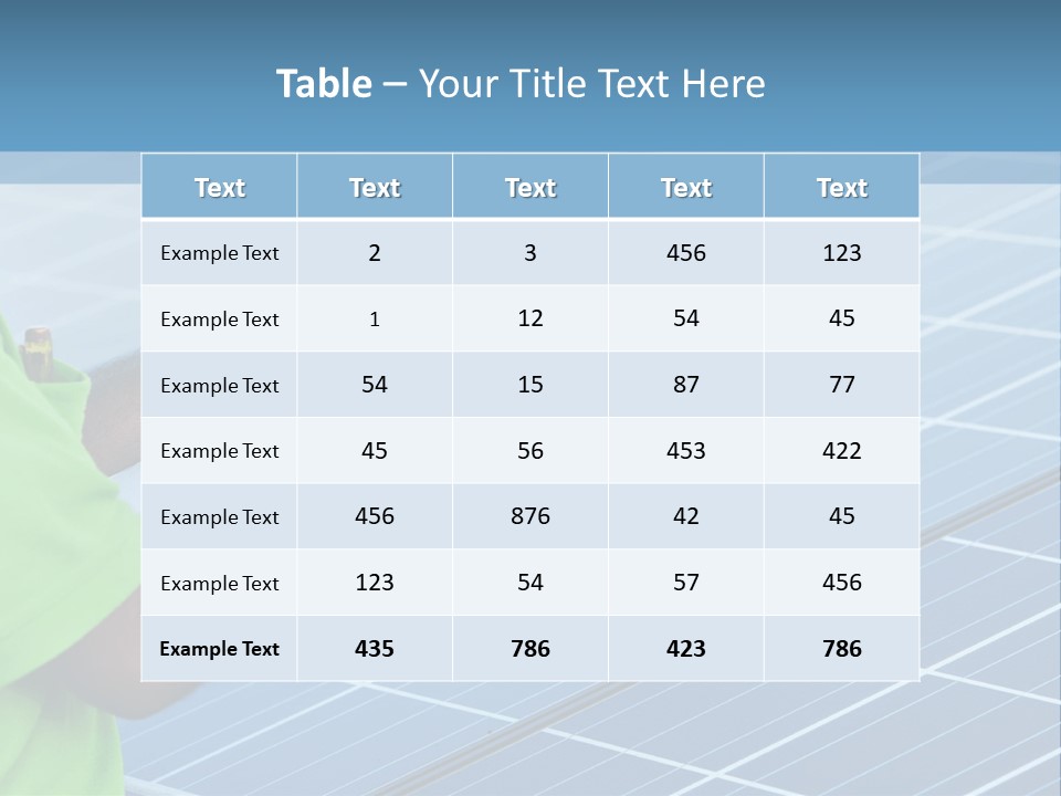 Pen Paper Nature PowerPoint Template