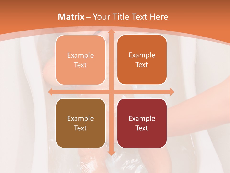 Hand Happy Enjoy PowerPoint Template