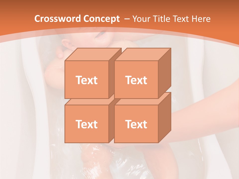 Hand Happy Enjoy PowerPoint Template