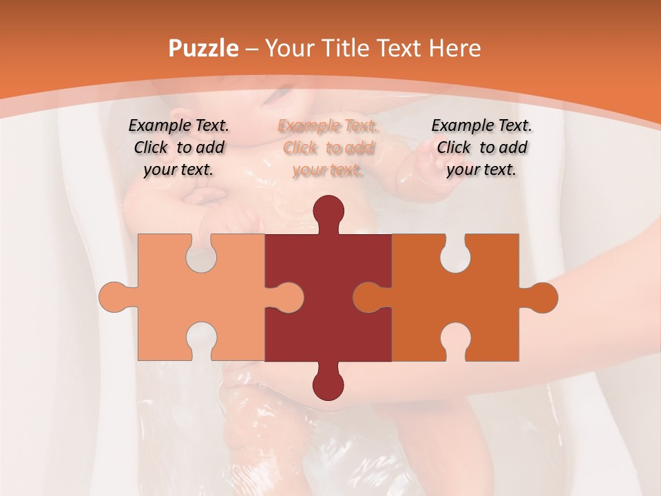 Hand Happy Enjoy PowerPoint Template