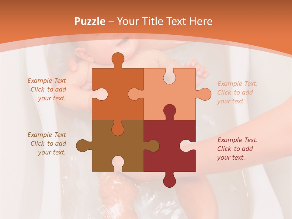 Hand Happy Enjoy PowerPoint Template