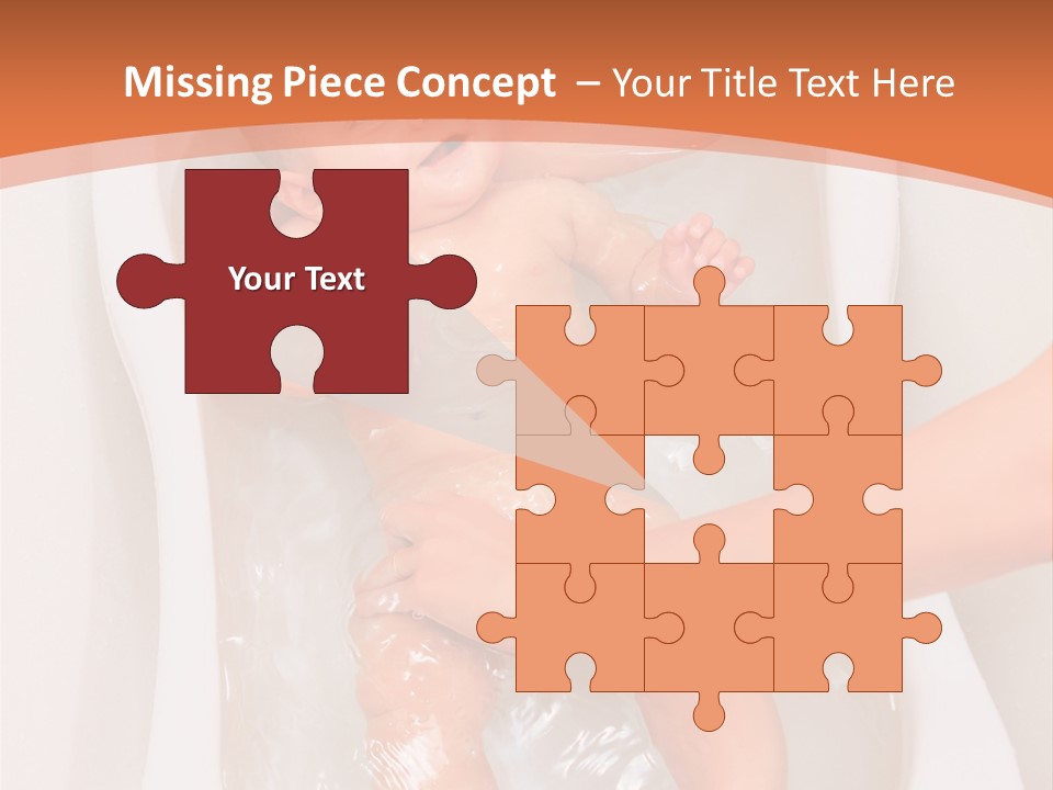 Hand Happy Enjoy PowerPoint Template