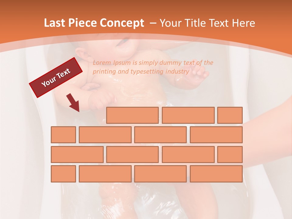 Hand Happy Enjoy PowerPoint Template