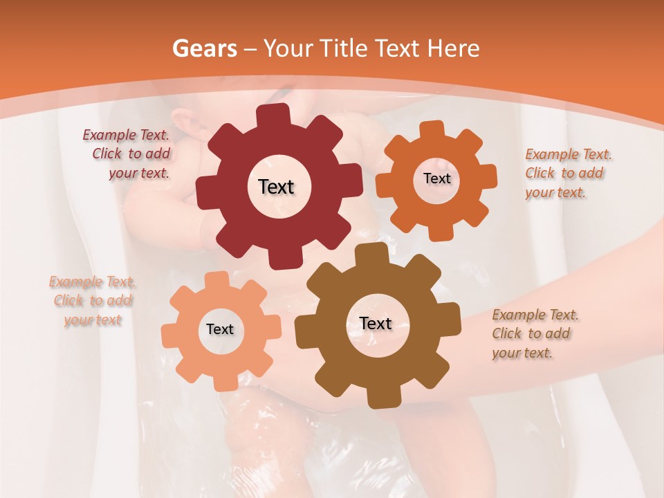 Hand Happy Enjoy PowerPoint Template