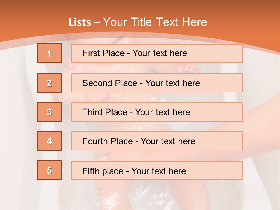 Hand Happy Enjoy PowerPoint Template