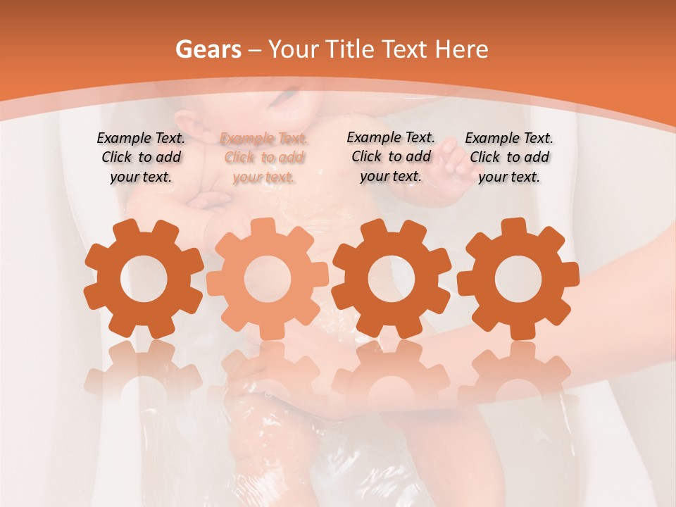 Hand Happy Enjoy PowerPoint Template