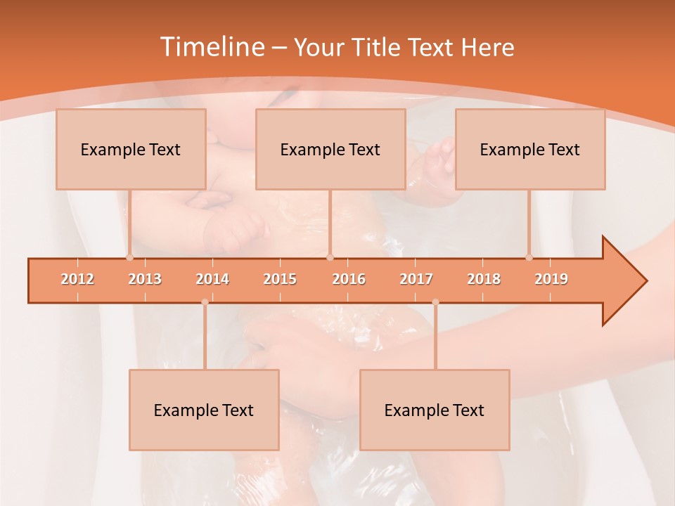 Hand Happy Enjoy PowerPoint Template