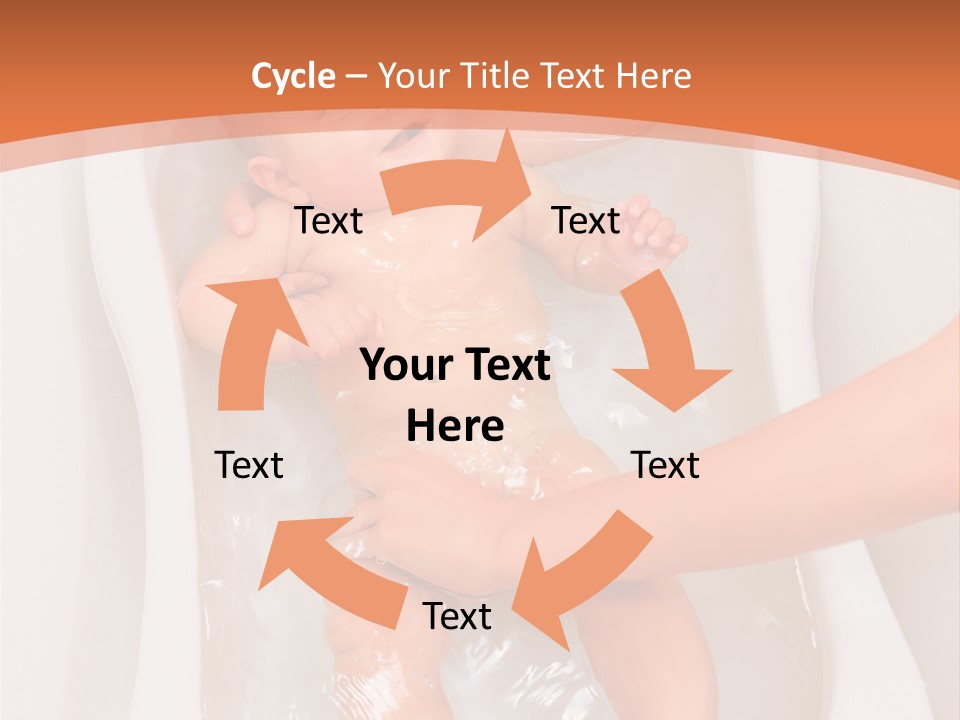 Hand Happy Enjoy PowerPoint Template