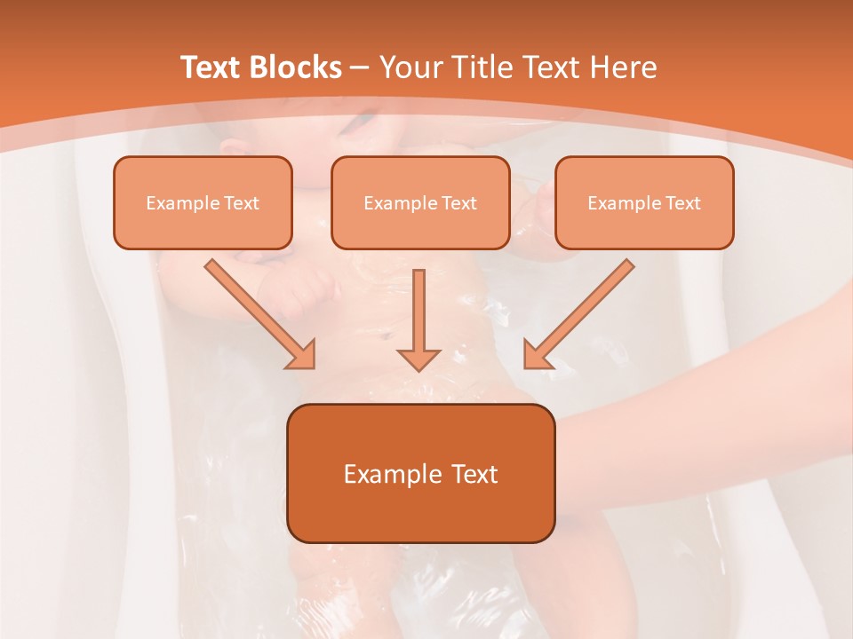Hand Happy Enjoy PowerPoint Template