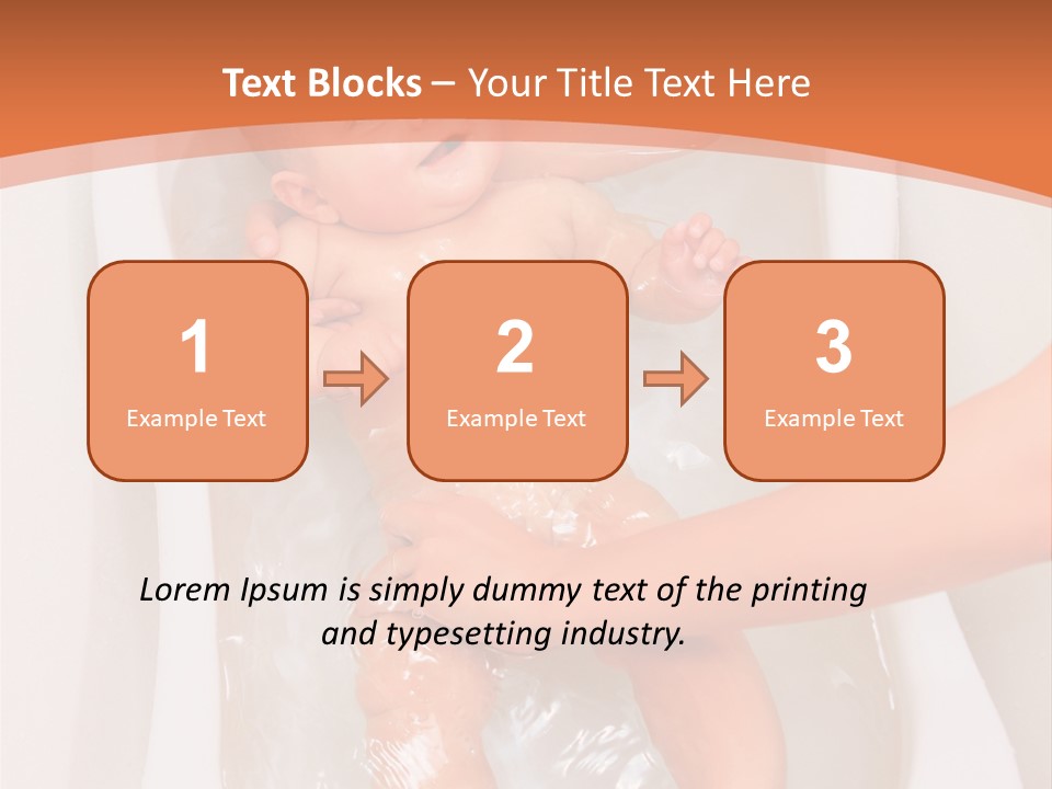 Hand Happy Enjoy PowerPoint Template