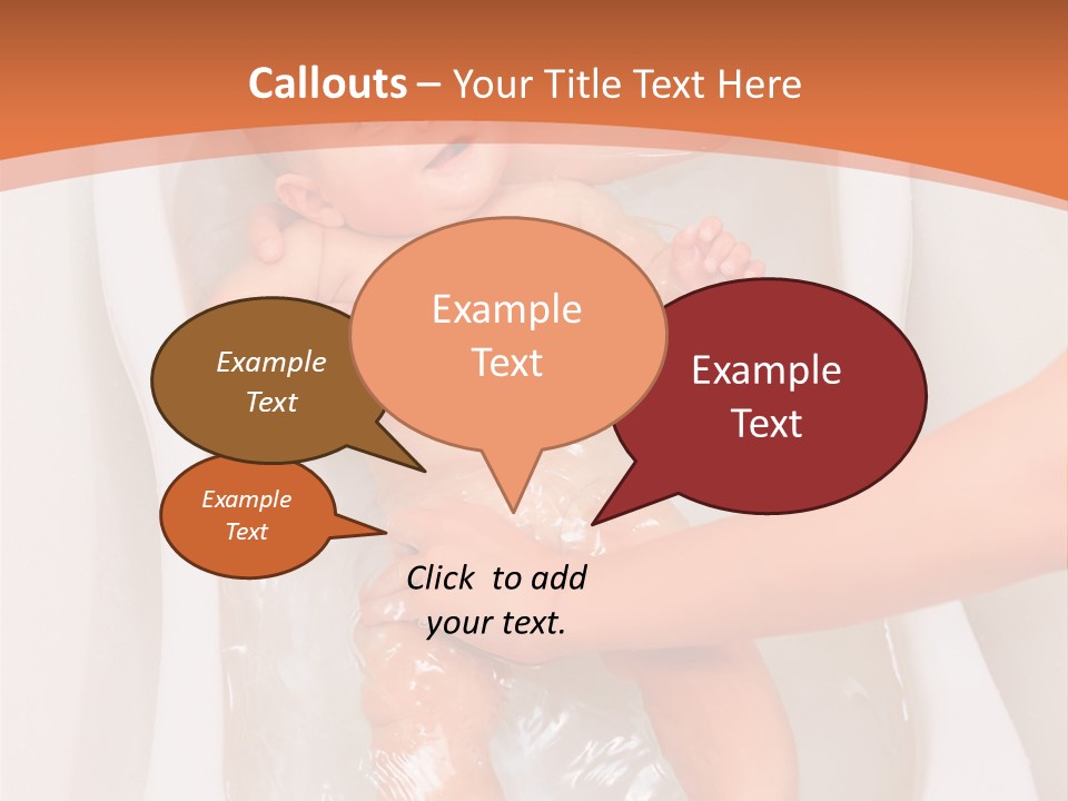 Hand Happy Enjoy PowerPoint Template