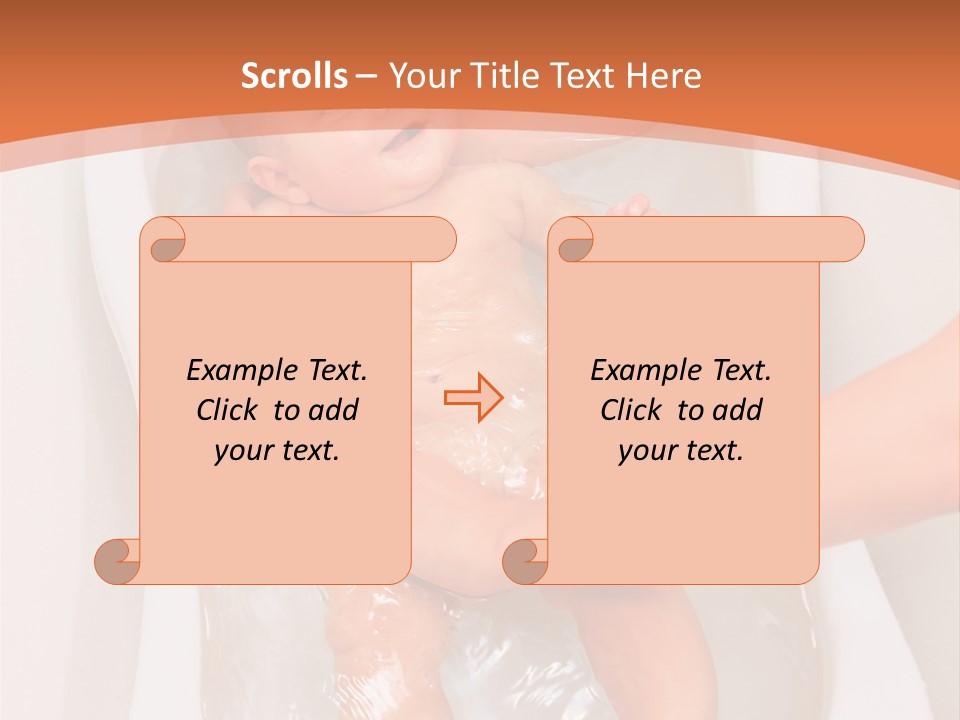 Hand Happy Enjoy PowerPoint Template