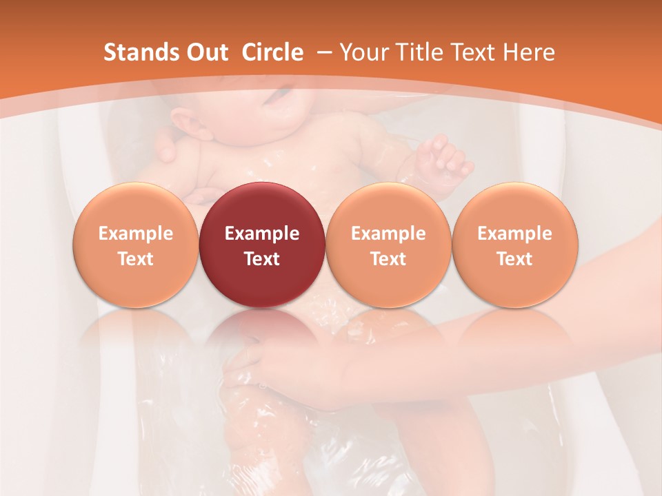 Hand Happy Enjoy PowerPoint Template