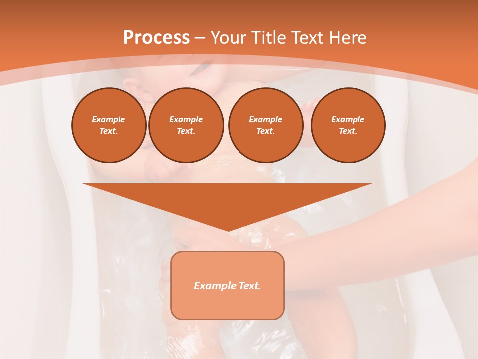 Hand Happy Enjoy PowerPoint Template