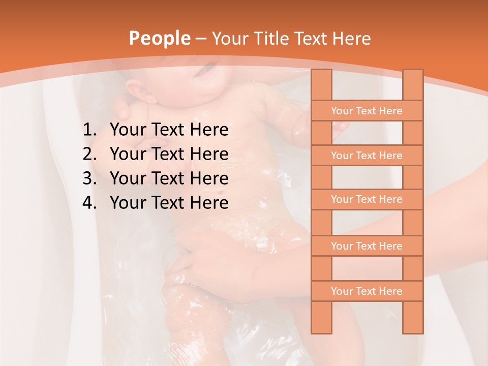 Hand Happy Enjoy PowerPoint Template