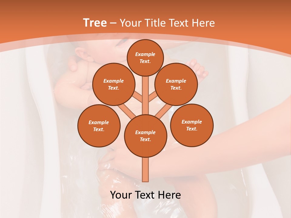 Hand Happy Enjoy PowerPoint Template