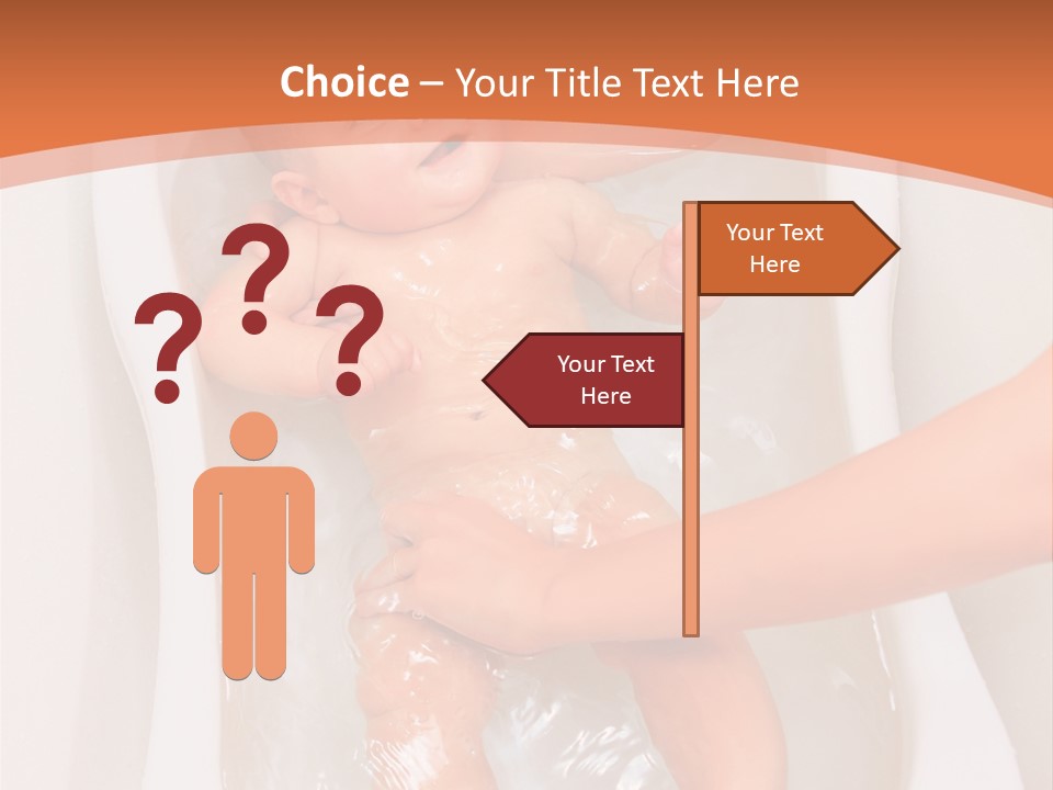 Hand Happy Enjoy PowerPoint Template