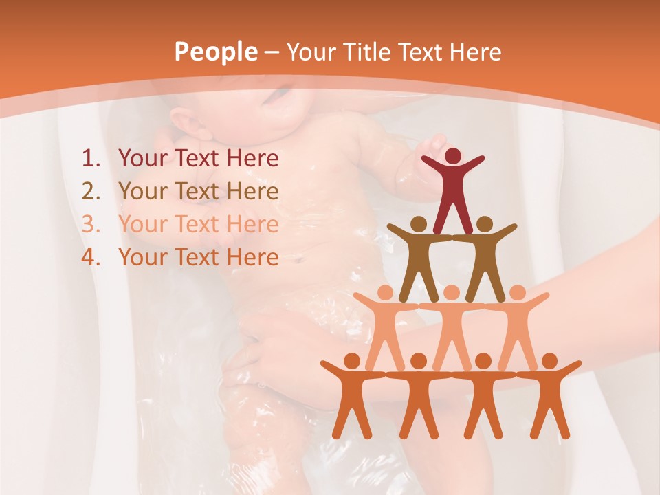 Hand Happy Enjoy PowerPoint Template