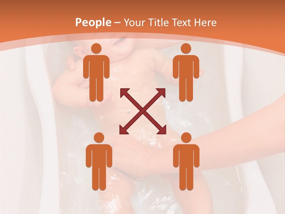 Hand Happy Enjoy PowerPoint Template