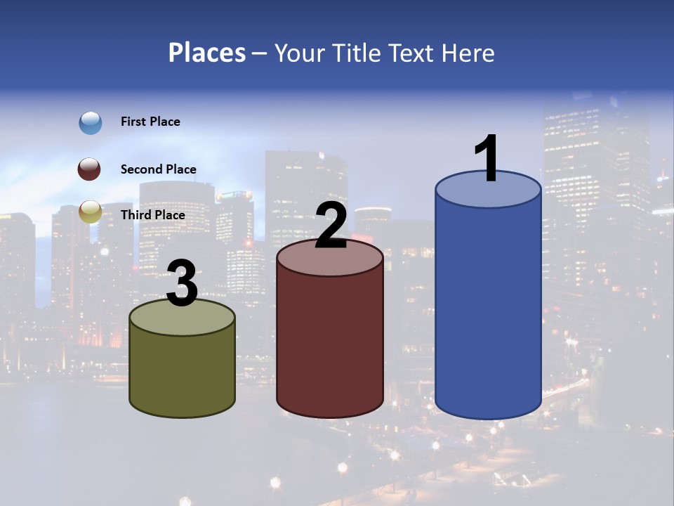 Harbor Waterside Attraction PowerPoint Template