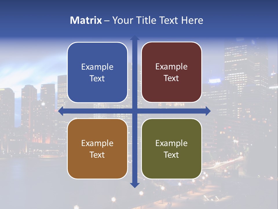 Harbor Waterside Attraction PowerPoint Template