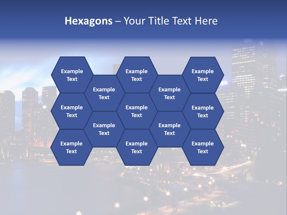 Harbor Waterside Attraction PowerPoint Template