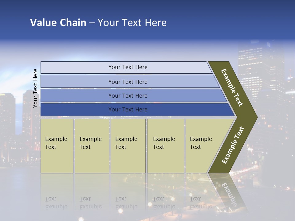 Harbor Waterside Attraction PowerPoint Template